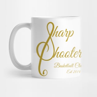 Sharp Shooters Gold Logo Mug